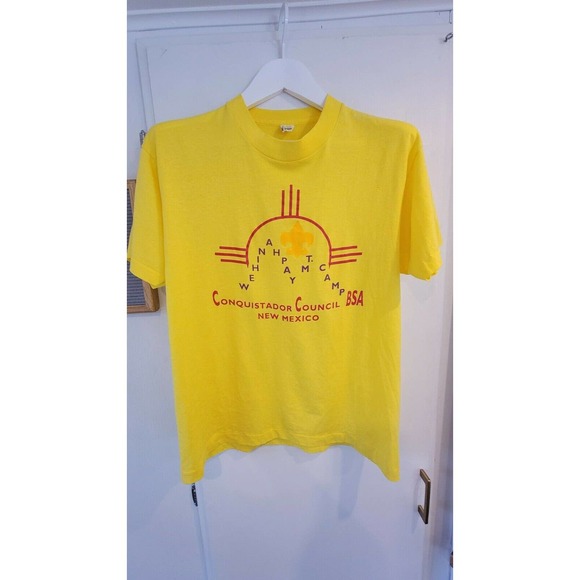 Vintage 80's Boy Scouts of America T Shirt - Picture 4 of 7